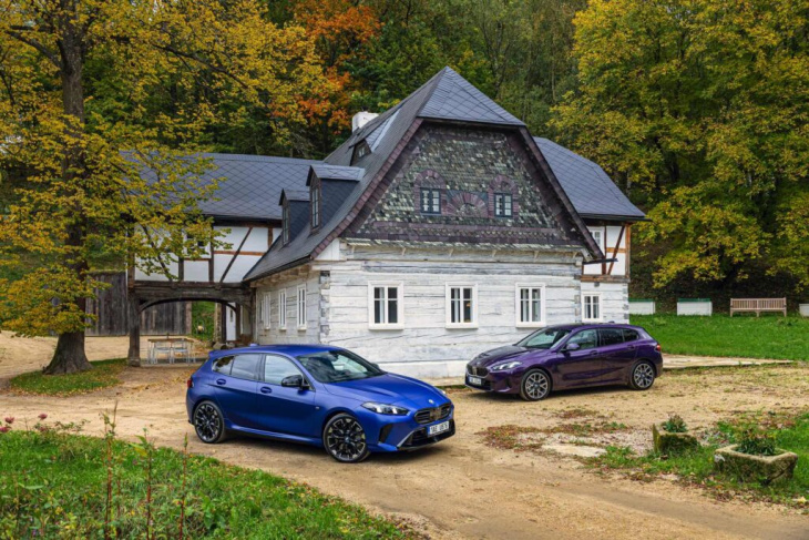 glänzend kann jeder: bmw 1er f70 in frozen portimao blue