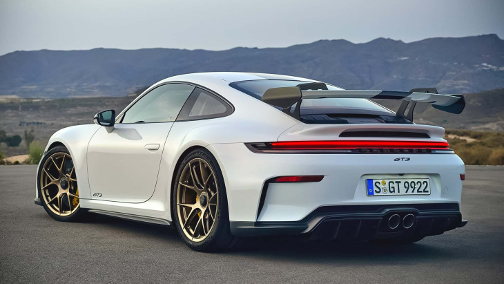 porsche 911 gt3 (2025): facelift erstmals ohne mehrleistung