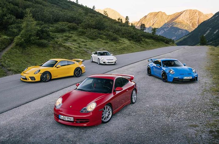 motorsport für straße und rundstrecke: der neue porsche 911 gt3 und 911 gt3 mit touring-paket