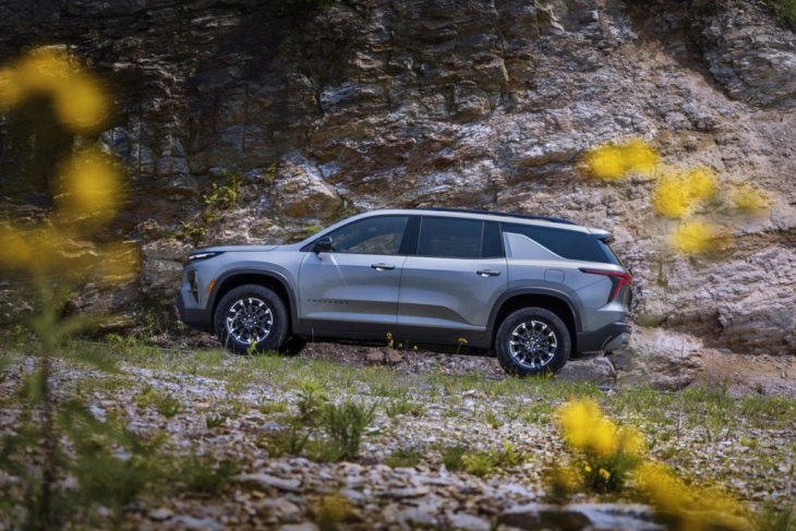 2025 chevrolet traverse z71: adventure package für offroad-fans