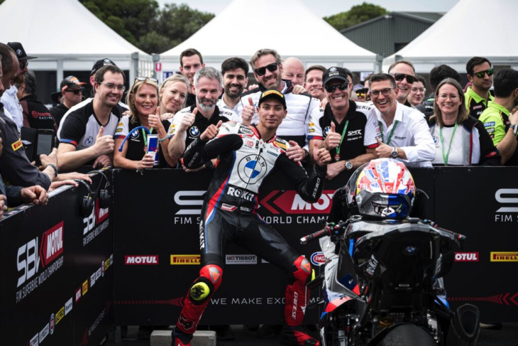 worldsbk: toprak razgatlioglu wird mit bmw weltmeister!