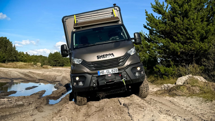 greenlander sherpa 4x4: expeditionsmobil für offroad-reisen