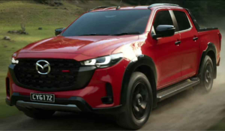 neue mazda bt-50 2025 kommt mit neugestaltung, fortschrittlicher technologie und turbodieselkraft