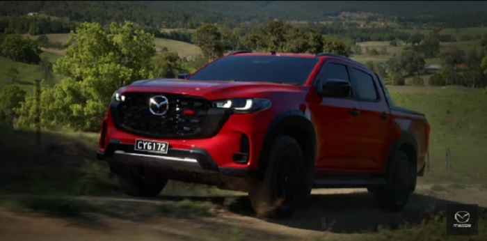 neue mazda bt-50 2025 kommt mit neugestaltung, fortschrittlicher technologie und turbodieselkraft