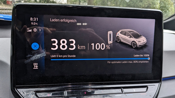 vw id.3: wie viele kilowattstunden hat die batterie nach vier jahren noch?