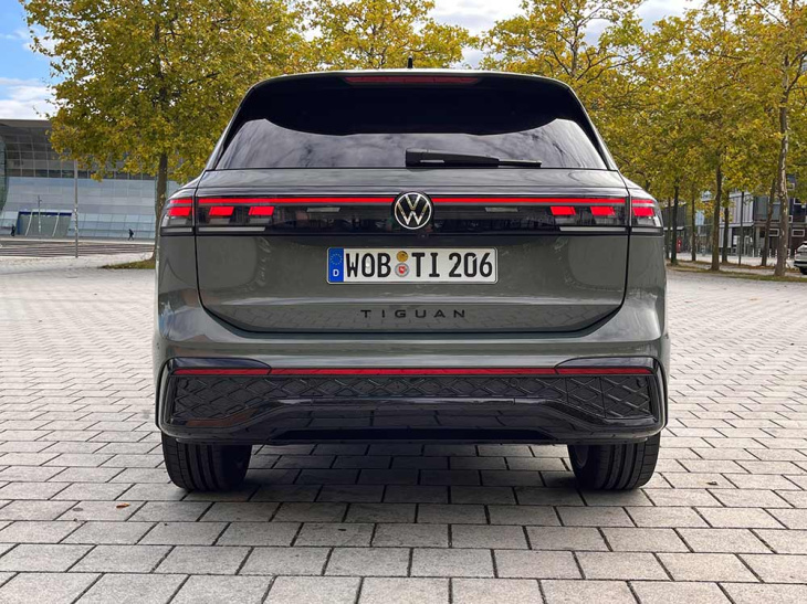 evolution eines bestsellers: der neue vw tiguan etsi dsg r-line im test