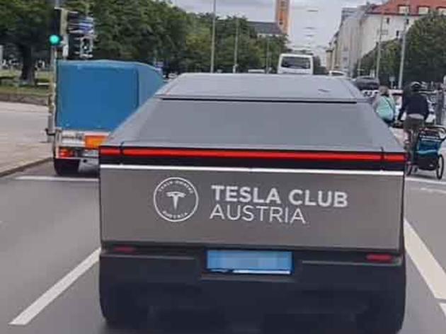 teslas cybertruck rollt durch münchen – trotz fehlender eu-straßenzulassung