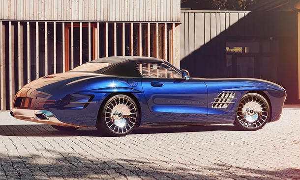 verbrenner, tuning, sportwagen, newsletter, cabrio, mercedes, mercedes sl, mercedes sl von saoutchik: 300 sl-hommage ist ein hingucker