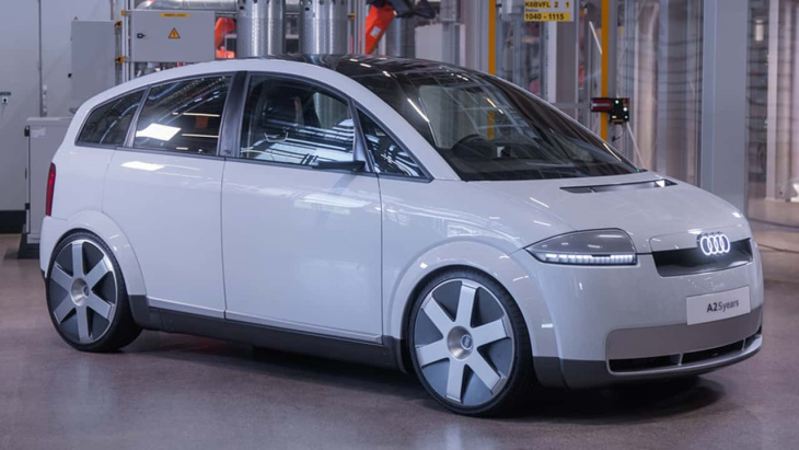 den audi a2 gibt es jetzt auch in als elektroauto