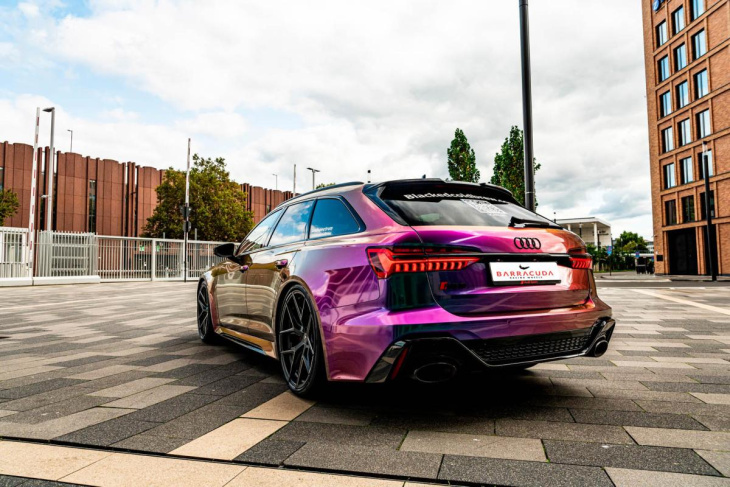 bunt schillernder audi rs 6 avant!