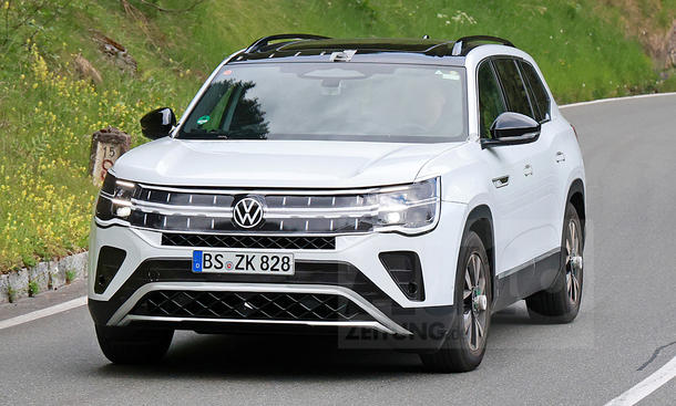 vierzylinder-motor, verbrenner, oberklasse, newsletter, neuheiten, mittelklasse, erlkönige, seriendesign geleakt: alles zum 2025er vw atlas (teramont)