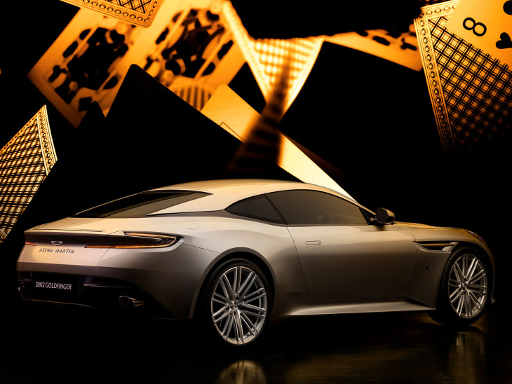 aston martin präsentiert db12 goldfinger edition