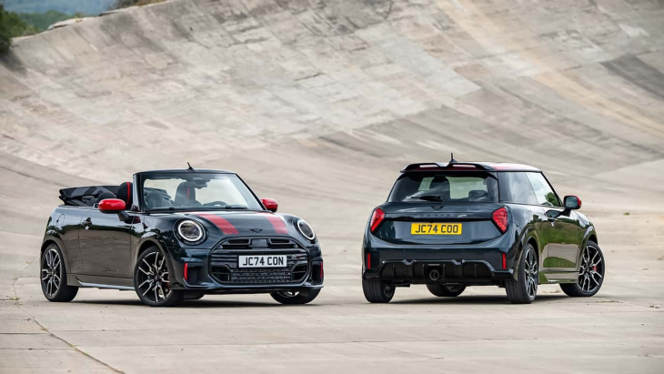 mini jcw und jcw cabrio (2025): das sind die verbrenner-versionen