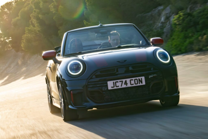 mini jcw 2025: es geht auch mit verbrenner & endrohr!