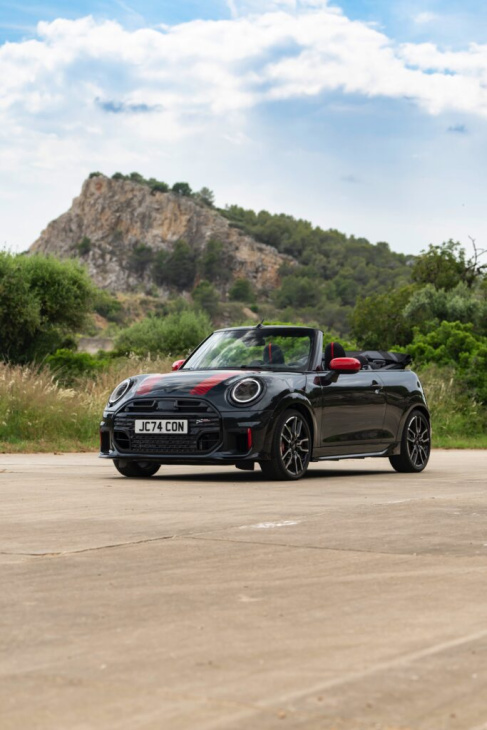 mini jcw 2025: es geht auch mit verbrenner & endrohr!