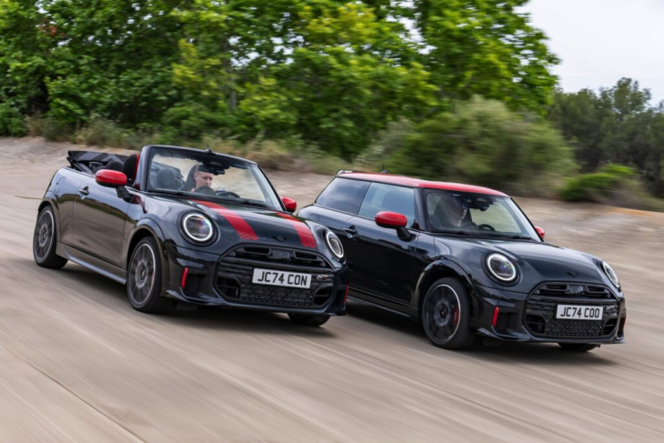 mini jcw 2025: es geht auch mit verbrenner & endrohr!