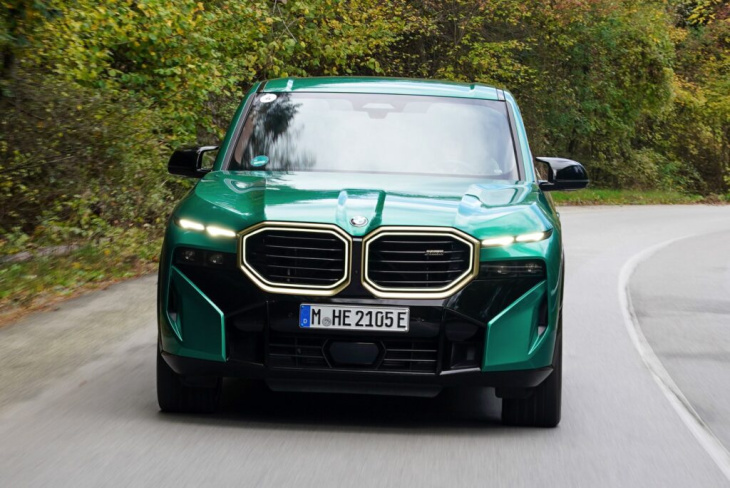 markanter look ohne aufpreis: bmw xm in isle of man green