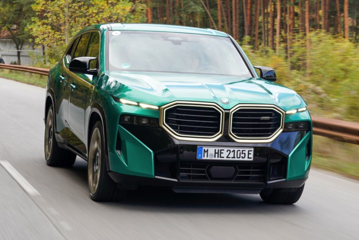 markanter look ohne aufpreis: bmw xm in isle of man green