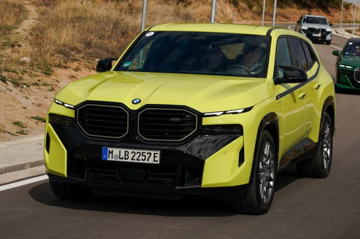 markanter look ohne aufpreis: bmw xm in isle of man green