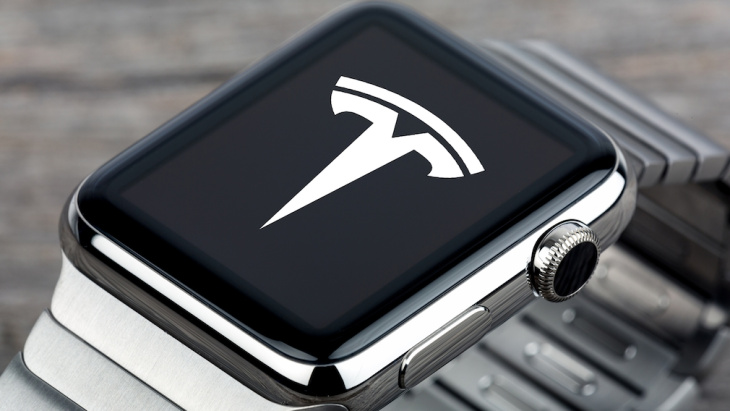 kommt die tesla-app für die apple watch mit dieser funktion?