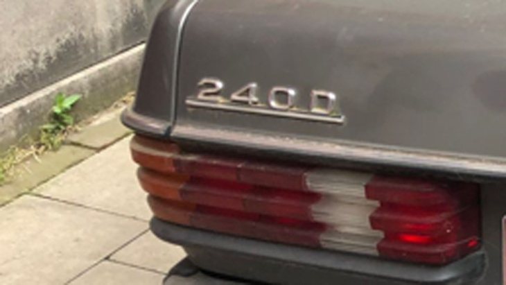 mercedes 240d, fotos eines kolosses der straße