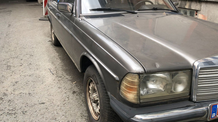 mercedes 240d, fotos eines kolosses der straße