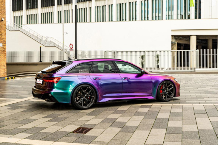 ein spektakel auf rädern: der audi rs 6 avant „spectrum“