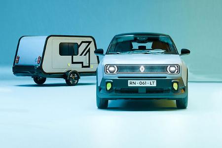 wow! der renault 4 bekommt einen mini-teardrop