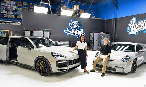 verbrenner, tuning, oberklasse, newsletter, news, allradantrieb, achtzylinder-motor, porsche, porsche cayenne, porsche cayenne: irrer van-umbau mit schiebetüren