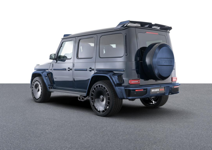 2025 brabus g-klasse als 800 superblack, mean green & deep blue