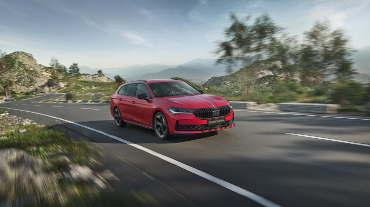 skoda superb & superb combi sportline 2024: sportlicher & mehr komfort