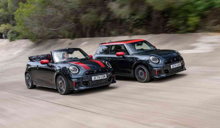 mini cooper jcw 2025 kommt mit 228 ps und neuem sportlichen design, um die straßen zu erobern