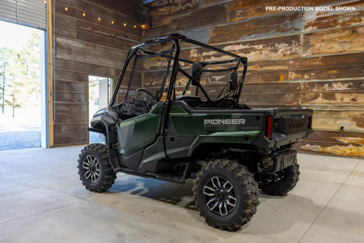 honda pioneer 1000-5 trail special edition 2025: premium-ausstattung ab werk