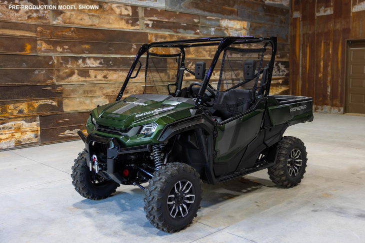 honda pioneer 1000-5 trail special edition 2025: premium-ausstattung ab werk