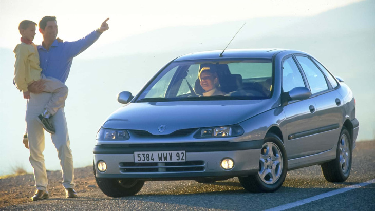 renault laguna (1994-2001): die erste generation wird 30