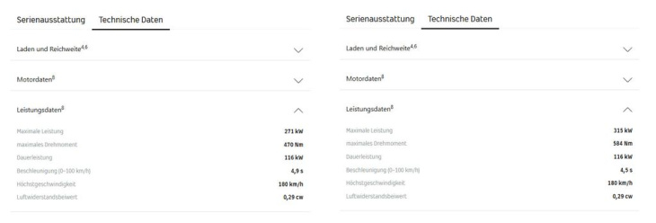 smart #1 pulse künftig nur noch mit 271 kw?