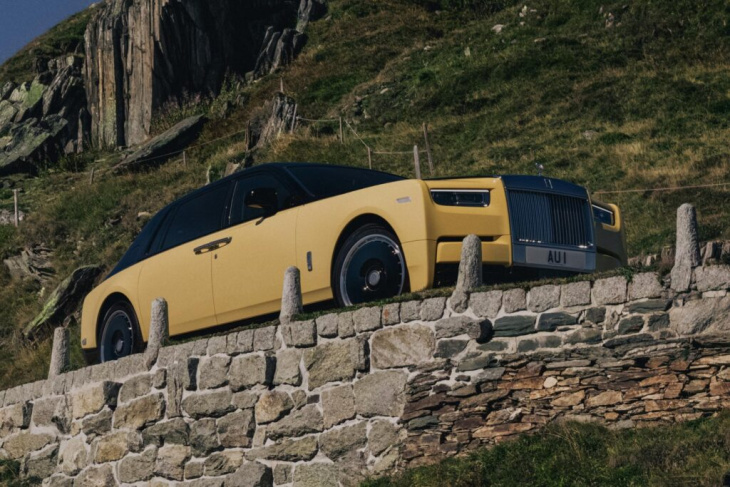 james bond lässt grüßen: rolls-royce phantom goldfinger