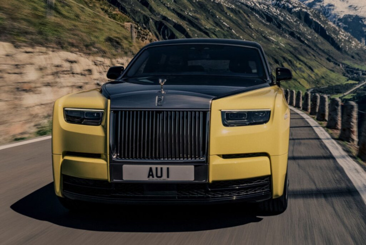 james bond lässt grüßen: rolls-royce phantom goldfinger