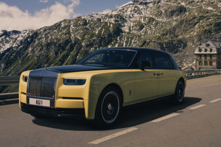 james bond lässt grüßen: rolls-royce phantom goldfinger