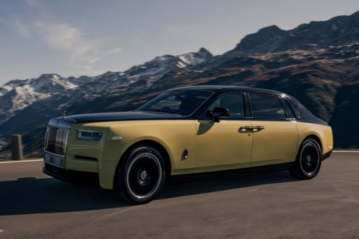 james bond lässt grüßen: rolls-royce phantom goldfinger