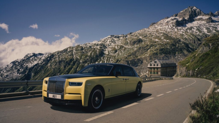 james bond lässt grüßen: rolls-royce phantom goldfinger