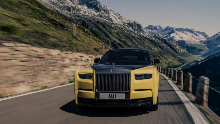 james bond lässt grüßen: rolls-royce phantom goldfinger