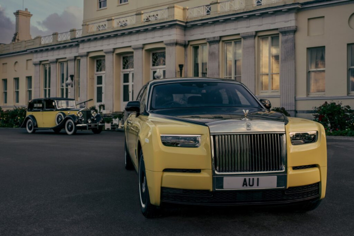 james bond lässt grüßen: rolls-royce phantom goldfinger