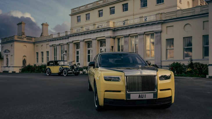 james bond lässt grüßen: rolls-royce phantom goldfinger