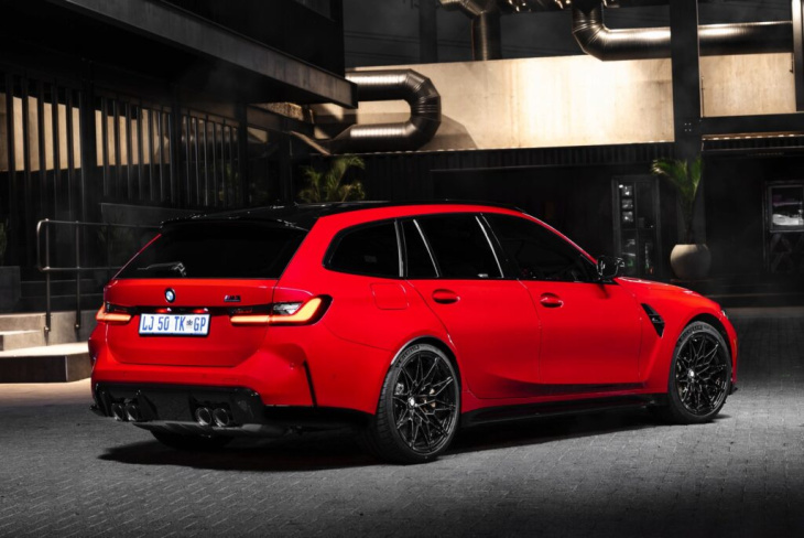 jetzt mit 530 ps: bmw m3 touring facelift in toronto rot