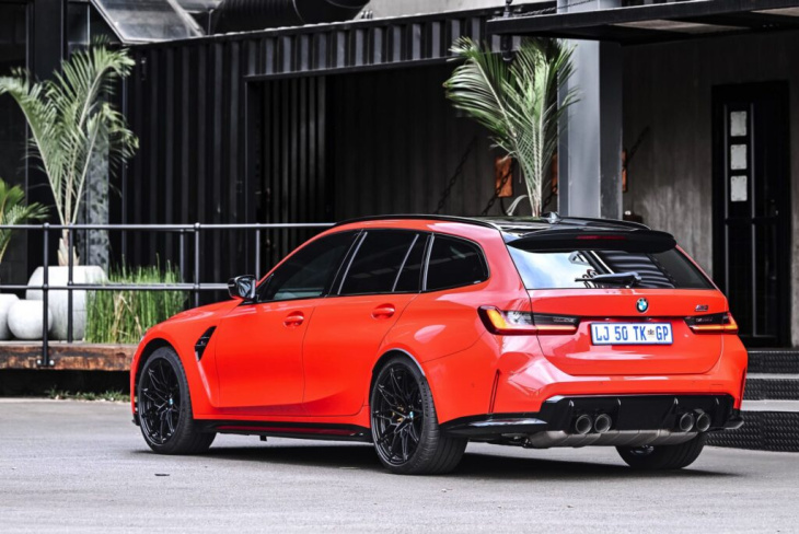 jetzt mit 530 ps: bmw m3 touring facelift in toronto rot