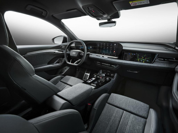 audi q6 sportback e-tron & sq6: das luxus-interieur im detail