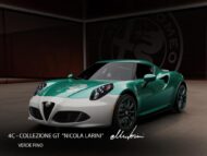 alfa romeo 4c collezione gt nicola larini: limitierte hommage