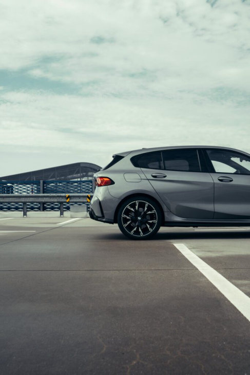 von wegen grauer alltag: bmw 1er f70 in skyscraper grey