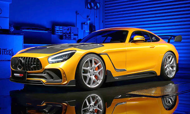 verbrenner, tuning, sportwagen, newsletter, news, coupé, achtzylinder-motor, mercedes, mercedes amg gt, mercedes-amg gt c: spoiler-inflation von darwin pro